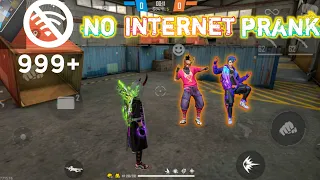 999+ Zombie Samurai | No Internet prank On Lone Wolf | Garena Free Fire