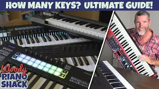 What Size Keyboard, Synth or Digital Piano is Best For You?