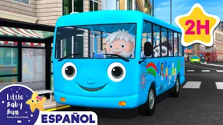 El autobus celeste! |🚌 Caricaturas de autobuses 🚌| Canciones infantiles | LBB Español