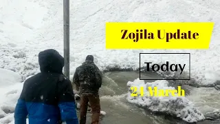 Zojila Road Sliding | Heavy snow fall | On ladakh pass