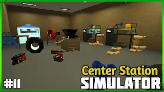 Center Station Simulator - First Look - Taking Over Granddads Old Shop - Live Stream - Episode #11