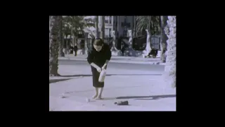 On the Beach in Benidorm in 1959