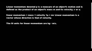 INTRODUCTION TO MOMENTUM