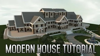 Minecraft Insane Modern House Tutorial Part 21 Xbox/PC 2015