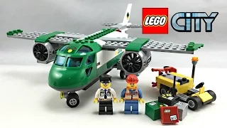 LEGO City Airport Cargo Plane 2016 set review! 60101