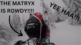 The 2022 Polaris Matryx RMK 850 Is Rowdy!!!