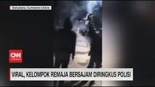 Viral Kelompok Remaja Bersajam Diringkus Polisi