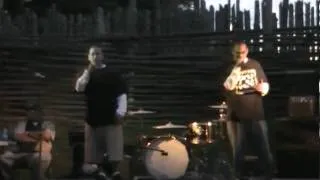 James Blood, Tru Rez - "Monsterz" live (Attawandaron, London, ON, Sep. 17, 2010) [2/7]