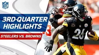 Steelers vs. Browns Third-Quarter Highlights | NFL Week 1