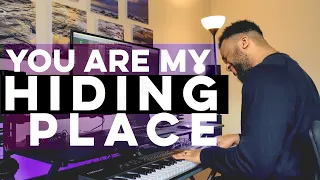 You Are My Hiding Place (with Lyrics) | Piano Instrumental Soaking Worship Music