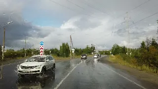 Дождливый день. Тихая поездка за кадрами. Часть 1. Осторожно, навевает сон