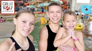 SKIPPING SCHOOL at a GIANT WATERPARK!!! Great Wolf Lodge Arizona Day 1