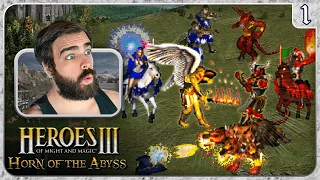 Revisiting a Childhood Classic! - Heroes of Might & Magic 3: Horn of the Abyss [Part 1] - (VOD)