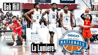 2019 GEICO Nationals: La Lumiere hangs on in the final seconds vs. Oak Hill