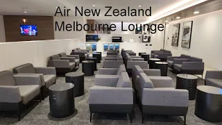 Air New Zealand Melbourne Lounge review 4k