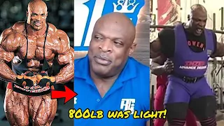 Does Ronnie Coleman Regret Lifting Heavy?