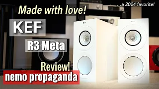 Everyone Loves It! KEF R3 Meta bookshelf speaker review!