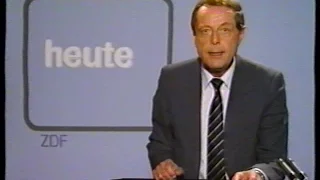 ZUM SENDESCHLUSS DES ZDF (2) - HEUTE (SIEGFRIED ANDRICH) m. PROGRAMMTAFELN (24.01.1986 - 25.01.1986)