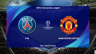 PES 2021 | PSG vs MANCHESTER UNITED | UEFA Champions League 2020 | Gameplay PC