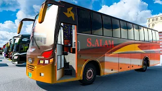 #routerequest  soriyaferdousi351 DHAKA - CHATTAGRAM  S ALAM PARIBAHAN HINO AK 1J PLUS NON AC BUS