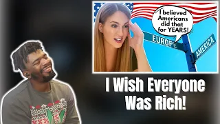 AMERICAN REACTS TO 10 Lies Europeans Believe About American People