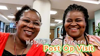 Sadi Weight Loss Surgery 1st PostOp Visit | She's Doing Great! | Guess How Much Weight She Has Lost?