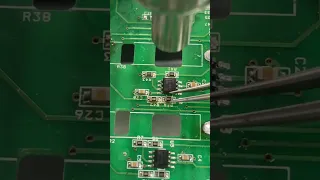 Remember To Set Hot Air At Medium Setting When reflow SMT!