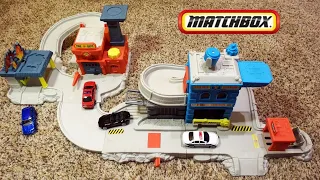 Matchbox Rescue Station Playset - Unboxing and Demonstration