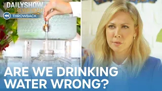 A Deep Dive Into The “Raw Water” Craze | The Daily Show