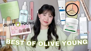 BEST OF OLIVE YOUNG 2023 🍀 trying k-beauty best sellers!!