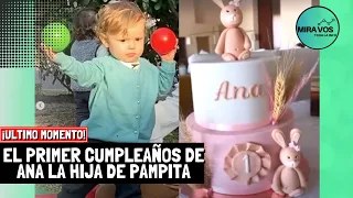 FELIZ CUMPLE ANA 😍 | Hoy la hija de Pampita cumple su primer añito de vida y lo festejó así 😱