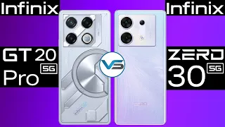 Infinix GT 20 Pro VS Infinix Zero 30 5G | Infinix Zero 30 5G VS Infinix GT 20 Pro | Zero 30 5G