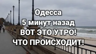 Одесса 5 минут назад. ВОТ ЭТО УТРО! ЧТО ПРОИСХОДИТ!