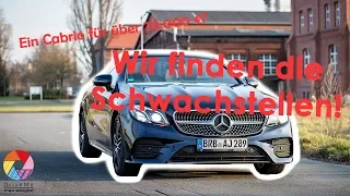 Wo hat das E200 Cabriolet seine Schwächen? Wir finden es heraus! | DriveMe.TV