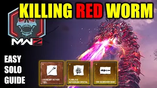 COD MW3 Zombies, How to kill the Red Worm (Greylorm), Solo Guide