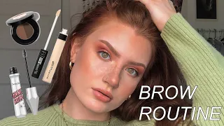 MY CURRENT BROW ROUTINE + BROW PRODUCTS FOR REDHEADS | LYDIA MURPHY