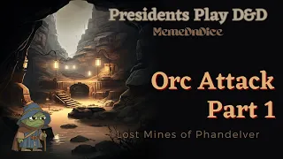 Presidents Play D&D - Orc Attack Part 1 #ai #deepfake #dnd #tiktok #meme