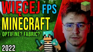 JAK MIEĆ WIĘCEJ FPS W MINECRAFT? 😲 Optymalizacja Minecraft 😵 2022 *DZIAŁA*