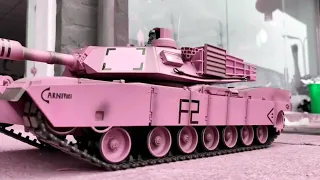 RC tank model, Henglong tank, M1A2 Abrams, basic version