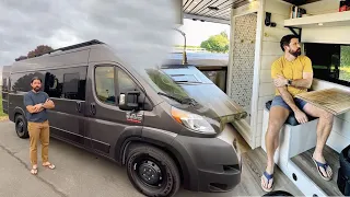 In-Depth TECHNICAL REVIEW of 2022 RAM ProMaster CAMPERVAN // TECH-HEAVY Luxury Van Conversion 🚐