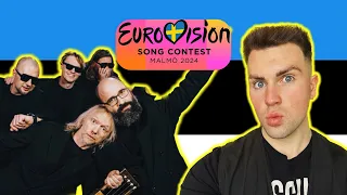 LET’S REACT TO ESTONIA’S ENTRY FOR EUROVISION 2024 | 5MIINUST, PUULUUP