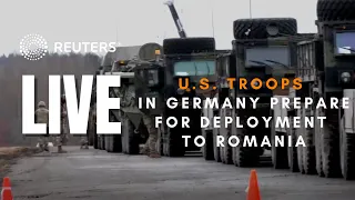 LIVE: U.S. troops in Germany prepare for deployment to Romania