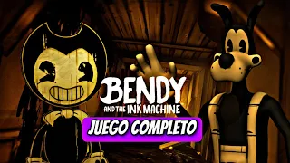 Bendy and the Ink Machine JUEGO COMPLETO en ESPAÑOL "Full Game" Chapter 1 to 5 - (Horror Game)