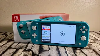 Nintendo Switch Lite Unboxing and Setup