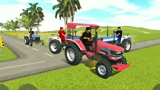 JCB 3dx Eco Loading Mud Mahindra 275 Eicher 485 John Deere Tractor with Trolley Pankaj mehta