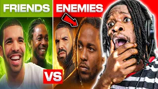 HIP HOPS COLD WAR! The REAL Story of Drake and Kendrick Lamar's BEEF (REACTION)