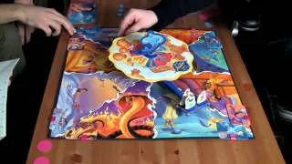 BONUS VIDEO!!! Let's Play A Board game (Aladdin - The Magic Carpet Game)