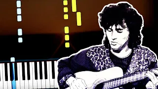 🎸 Кино - Группа Крови (Виктор Цой) на пианино (разбор, ноты и midi + synthesia cover)