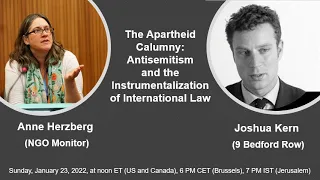 "The Apartheid Calumny: Antisemitism and the Instrumentalization of International Law"