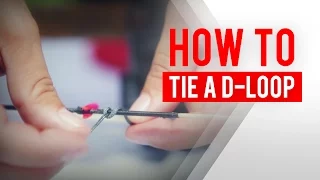 How to tie a d-loop on a compound bow for archery